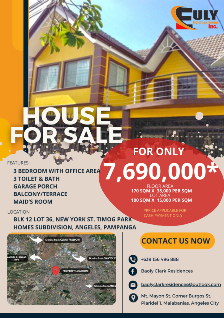 Commercial Lot For Sale Bamban, Tarlac For Only 12,000 per SQM Listing.ph